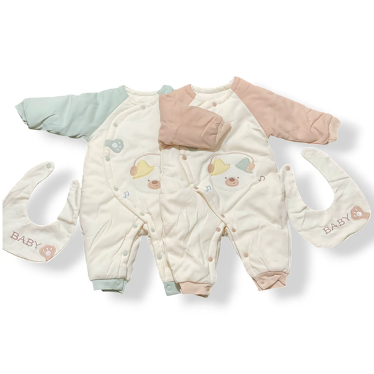 MUSICAL BEAR PLUSH ROMPER - IMPORTED - Pyare Bachay 