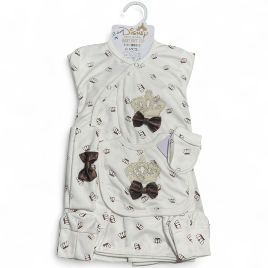 SS-Crown Disney Newborn Starter Set - 8pcs - Pyare Bachay 